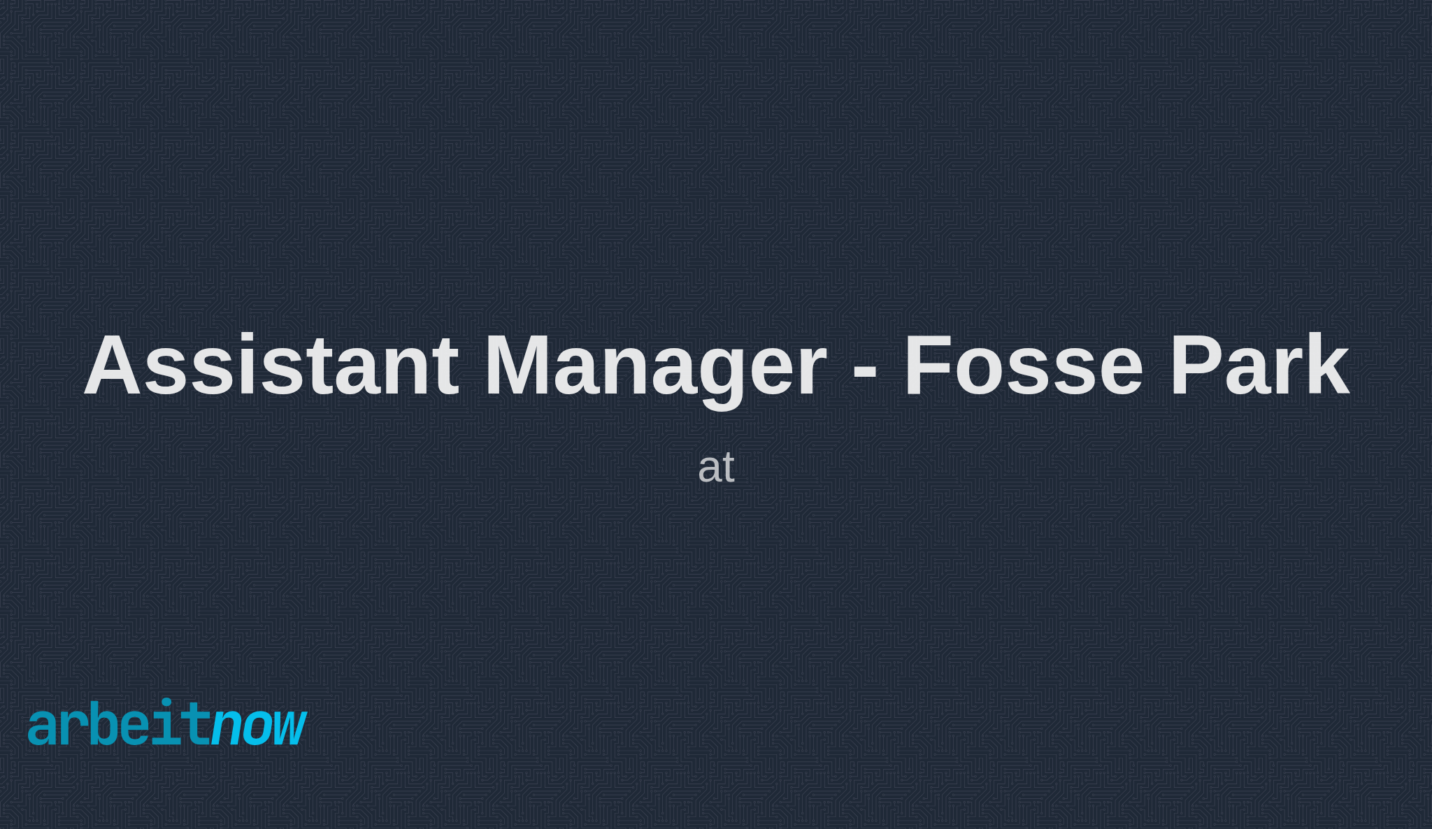 skechers assistant manager