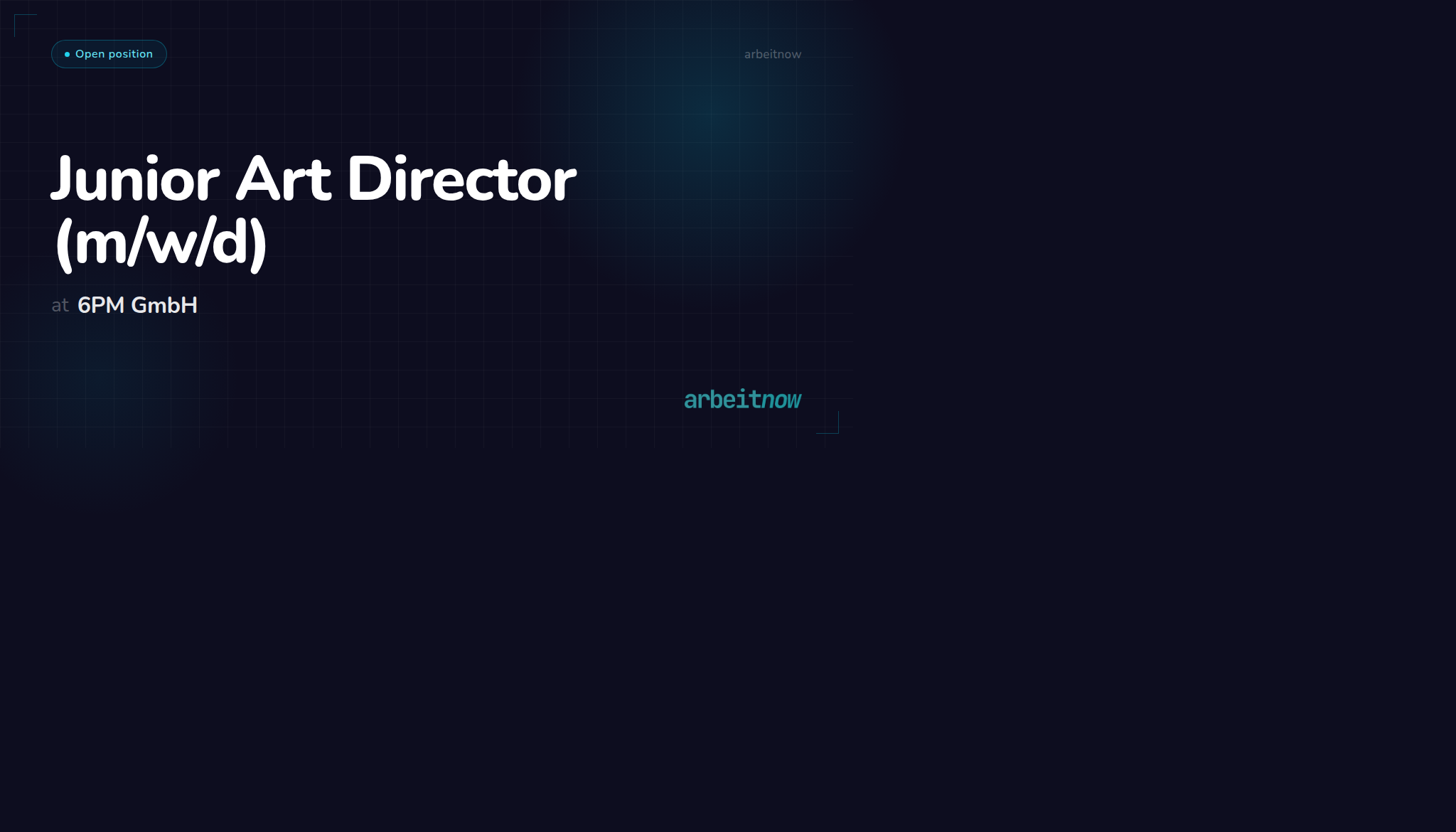 Junior Art Director (m/w/d)