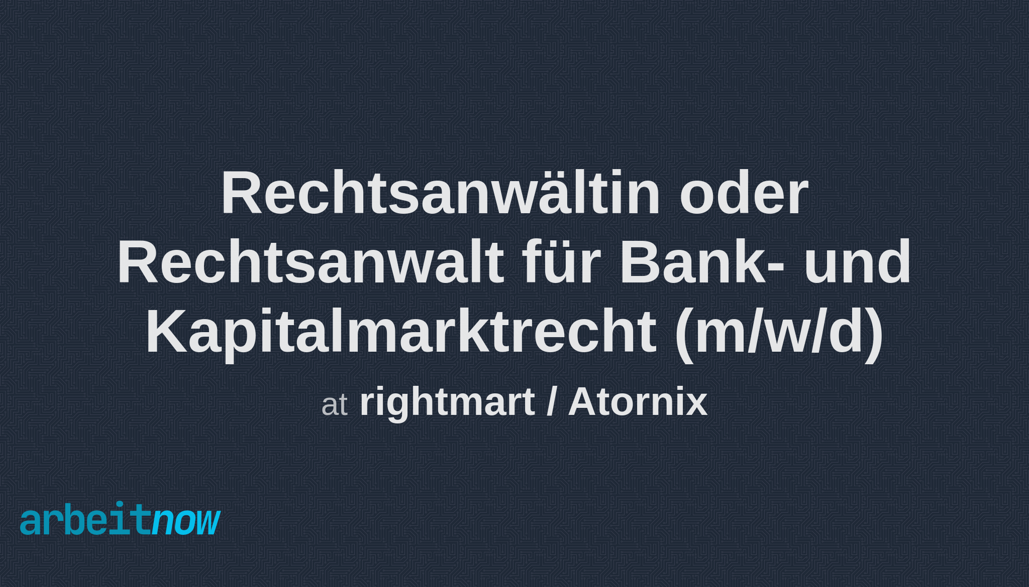 Rechtsanwaltin Oder Rechtsanwalt Fur Bank Und Kapitalmarktrecht M