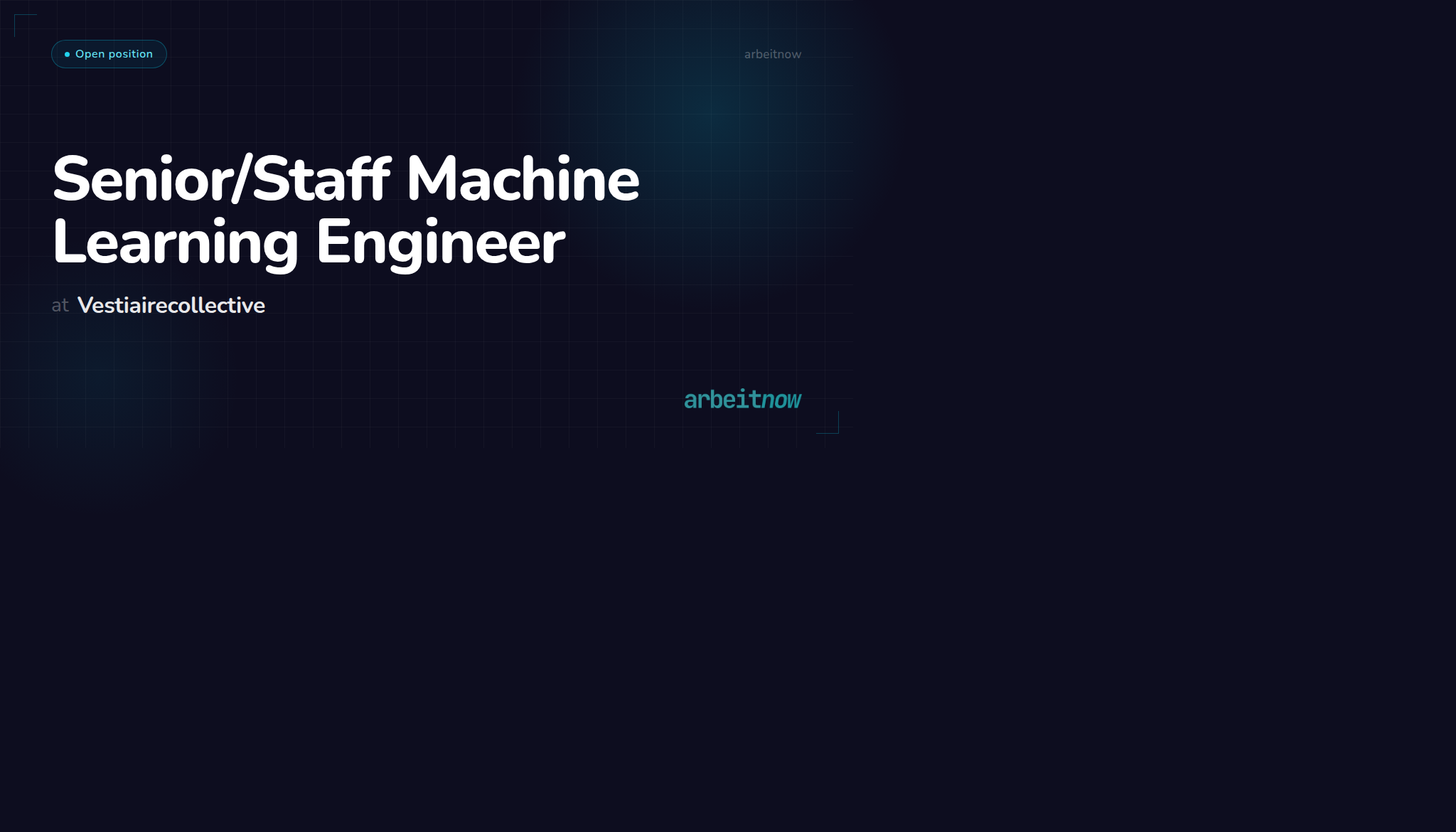 Senior/Staff Machine Learning Engineer – Vestiairecollective – Berlin ...